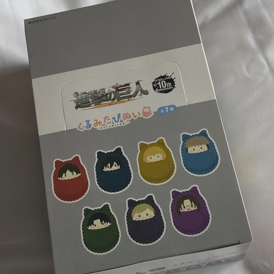 Атака титанов Таффинуи Все типы Box Леви Эрен Ханджи Микаса